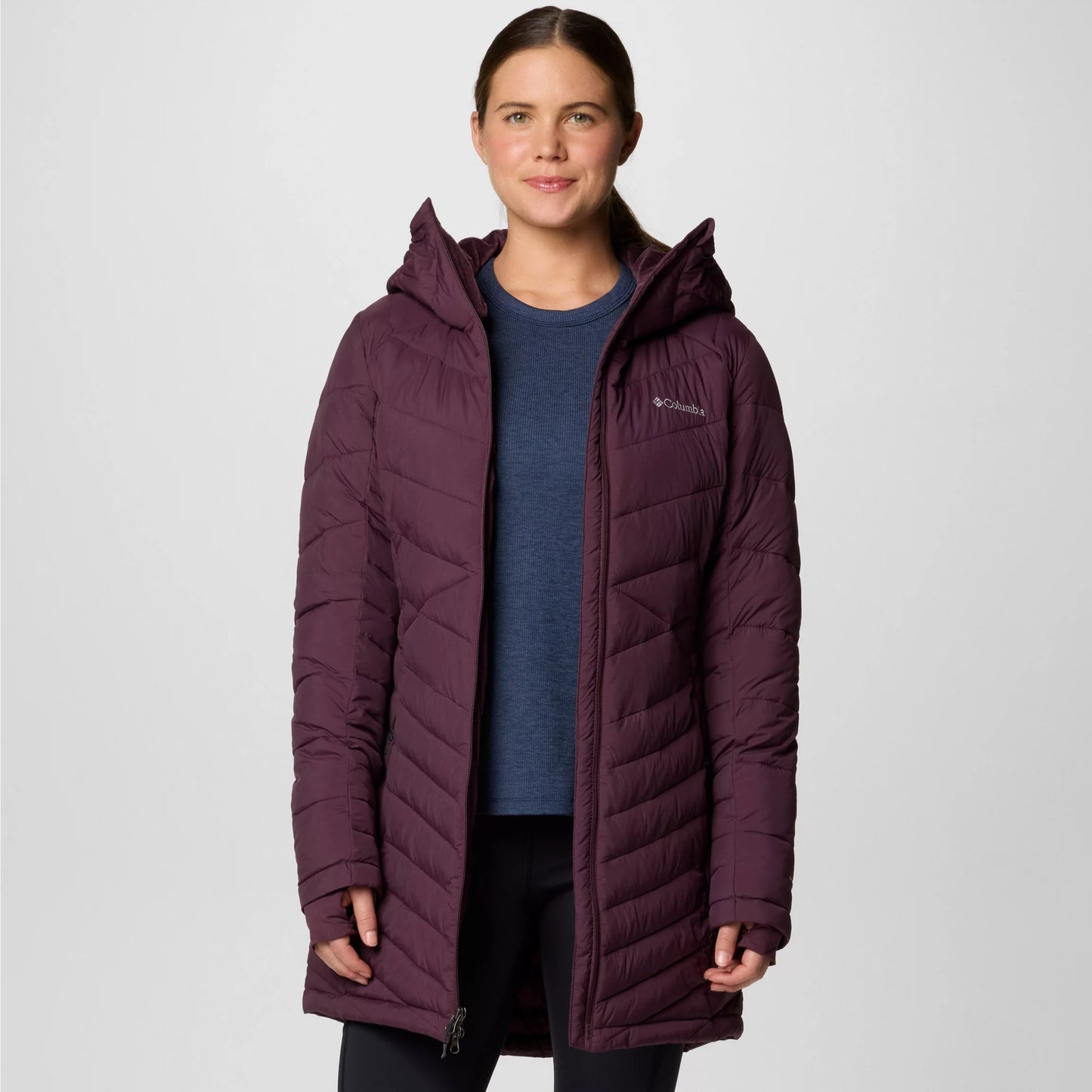 Campera | Columbia Joy Peak II Mid | Térmica Capucha Mujer