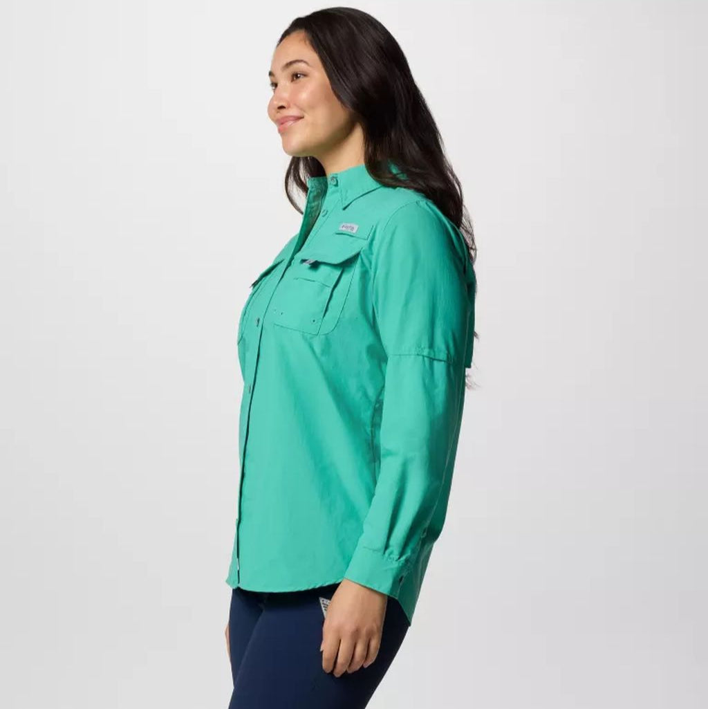Camisa | Columbia PFG Bahama | Náutica Protección Solar Filtro UV Mujer
