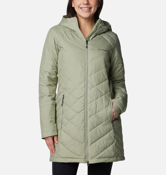 Campera Columbia Heavenly™ Larga Térmica Capucha Mujer