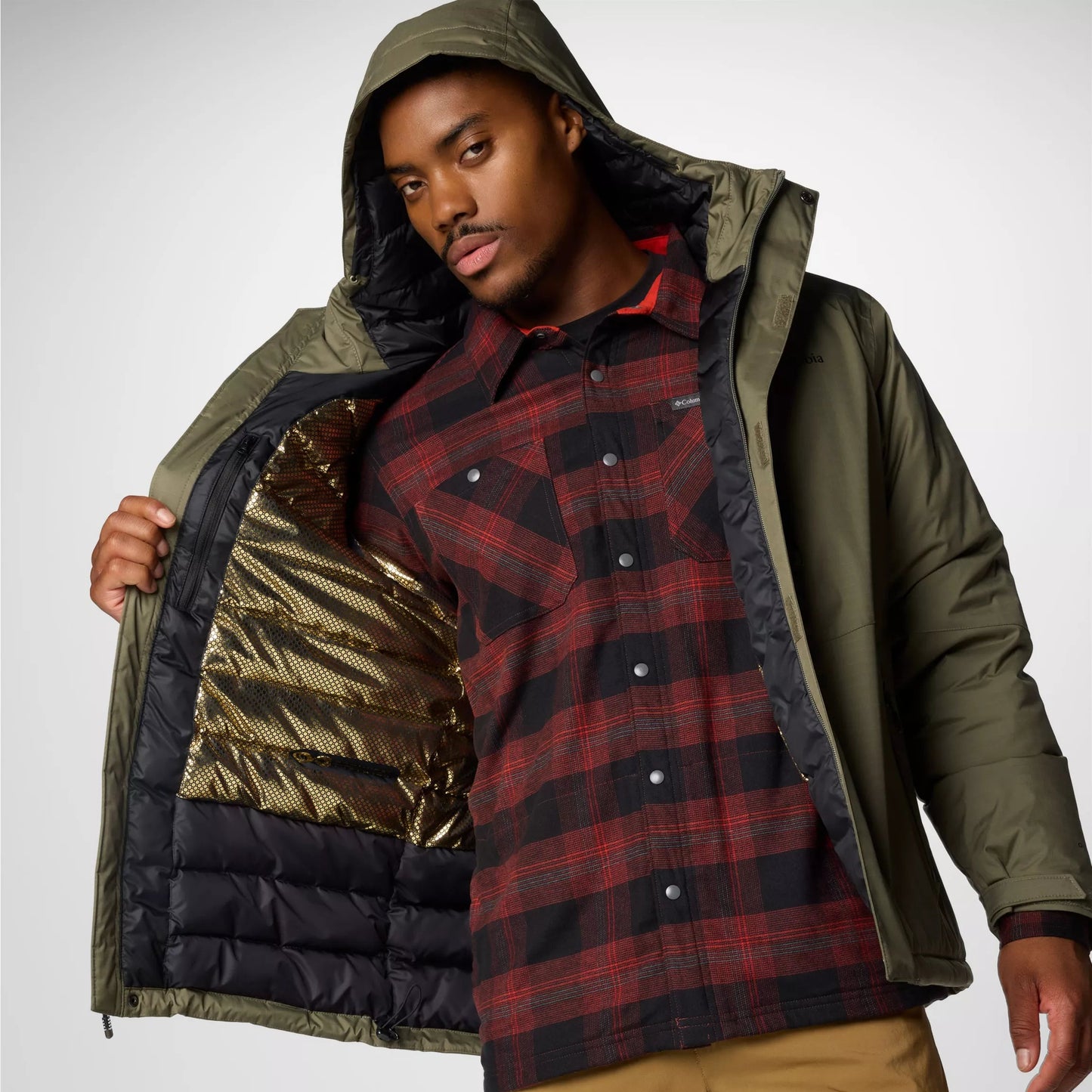 Campera | Columbia Oak Harbor II Insulated | Térmica Capucha Hombre