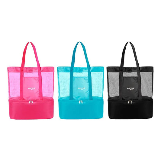 Bolso Playero Vonne Con Conservadora Alimentos Bebidas