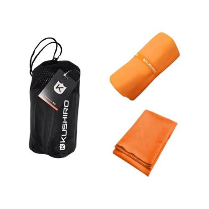 Toallon Secado Rapido Microfibra Con Bolso 80x130cms