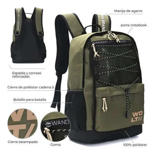 Mochila Urbana Wanderlust Wander Team
