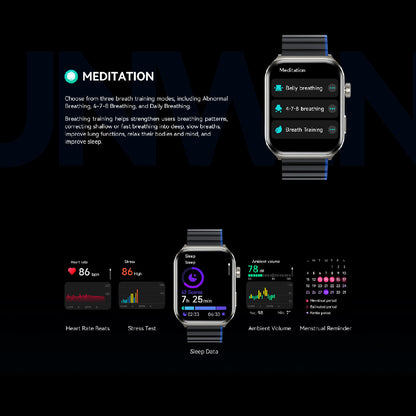 Smartwatch Kieslect KS2 Amoled 2.01" Sensores Biométricos