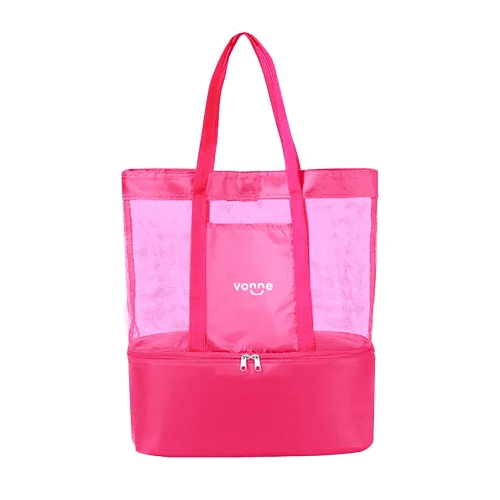 Bolso Playero Vonne Con Conservadora Alimentos Bebidas
