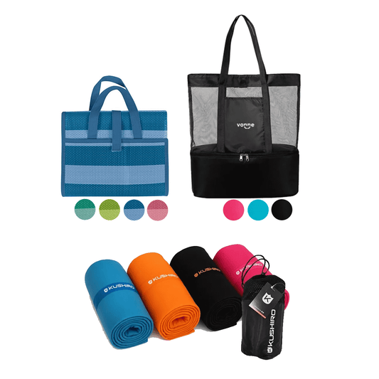Combo Playero Esterilla + Bolso Conservadora + Toallón