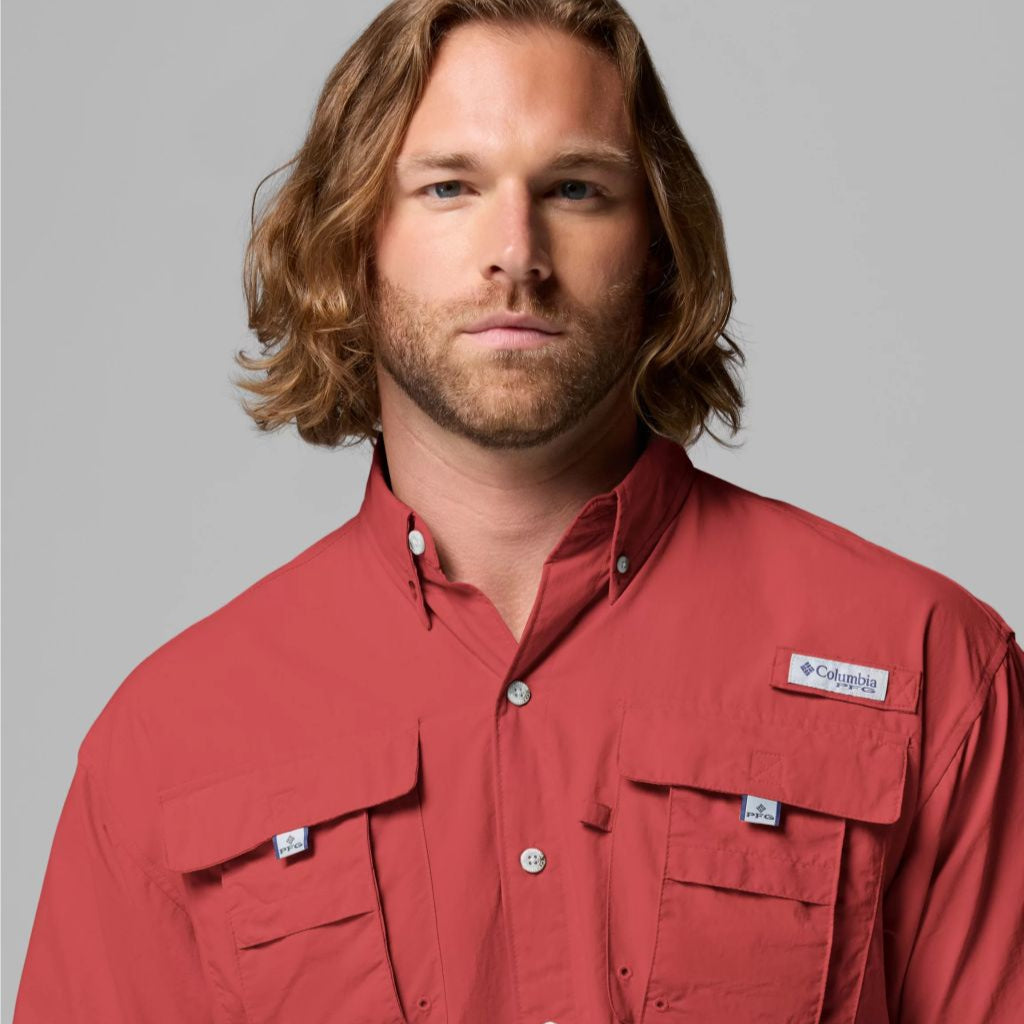 Camisa | Columbia PFG Bahama II | Náutica Protección Solar Filtro UV Hombre