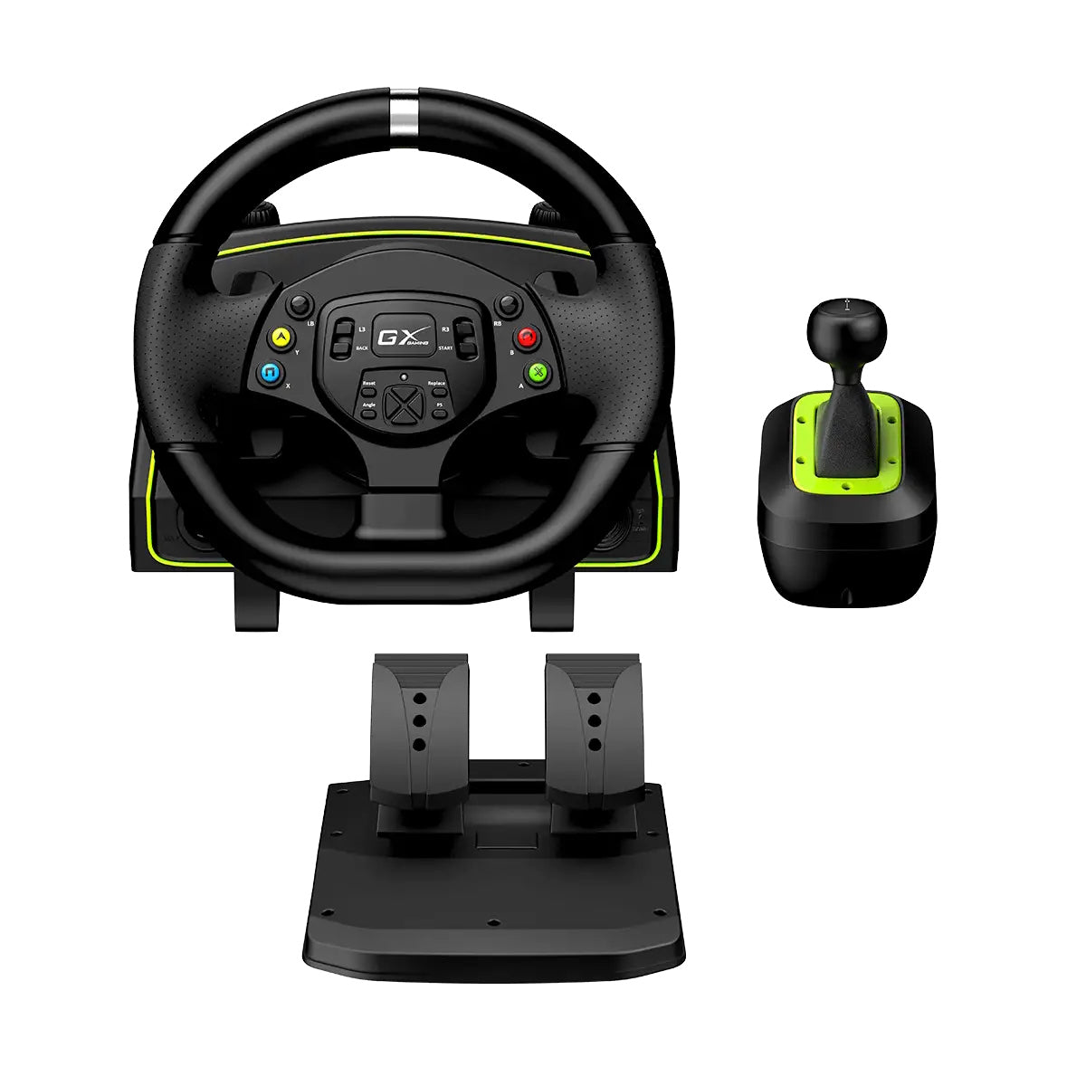 Volante Gamer Genius SpeedMaster X2 con Pedales y Palanca