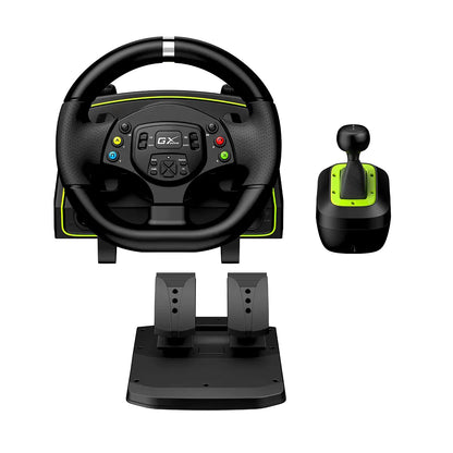 Volante Gamer Genius SpeedMaster X2 con Pedales y Palanca