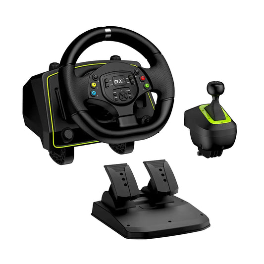 Volante Gamer Genius SpeedMaster X2 con Pedales y Palanca