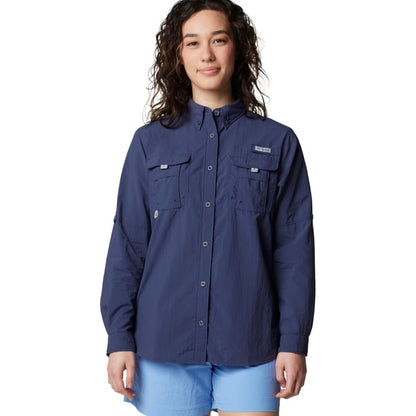 Camisa | Columbia PFG Bahama | Náutica Protección Solar Filtro UV Mujer