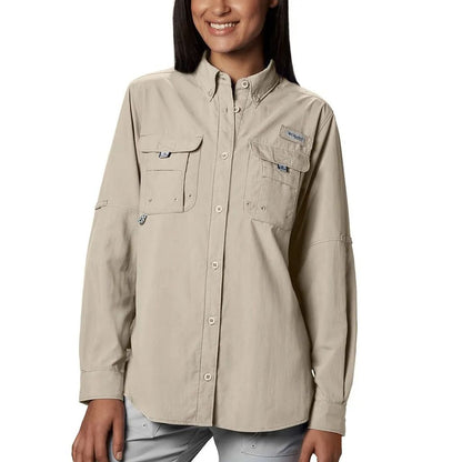 Camisa | Columbia PFG Bahama | Náutica Protección Solar Filtro UV Mujer