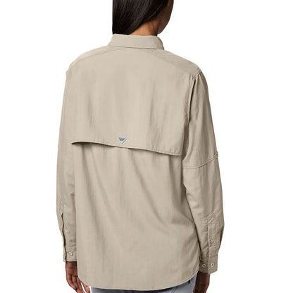 Camisa | Columbia PFG Bahama | Náutica Protección Solar Filtro UV Mujer