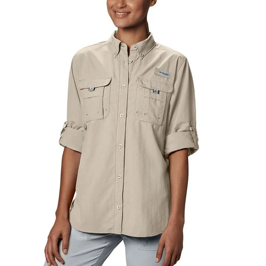 Camisa | Columbia PFG Bahama | Náutica Protección Solar Filtro UV Mujer